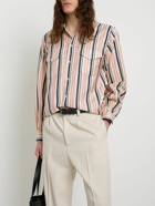 BALLY - Striped Silk Shirt