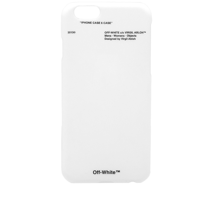 Photo: Off-White Corporate IPhone 6 Case