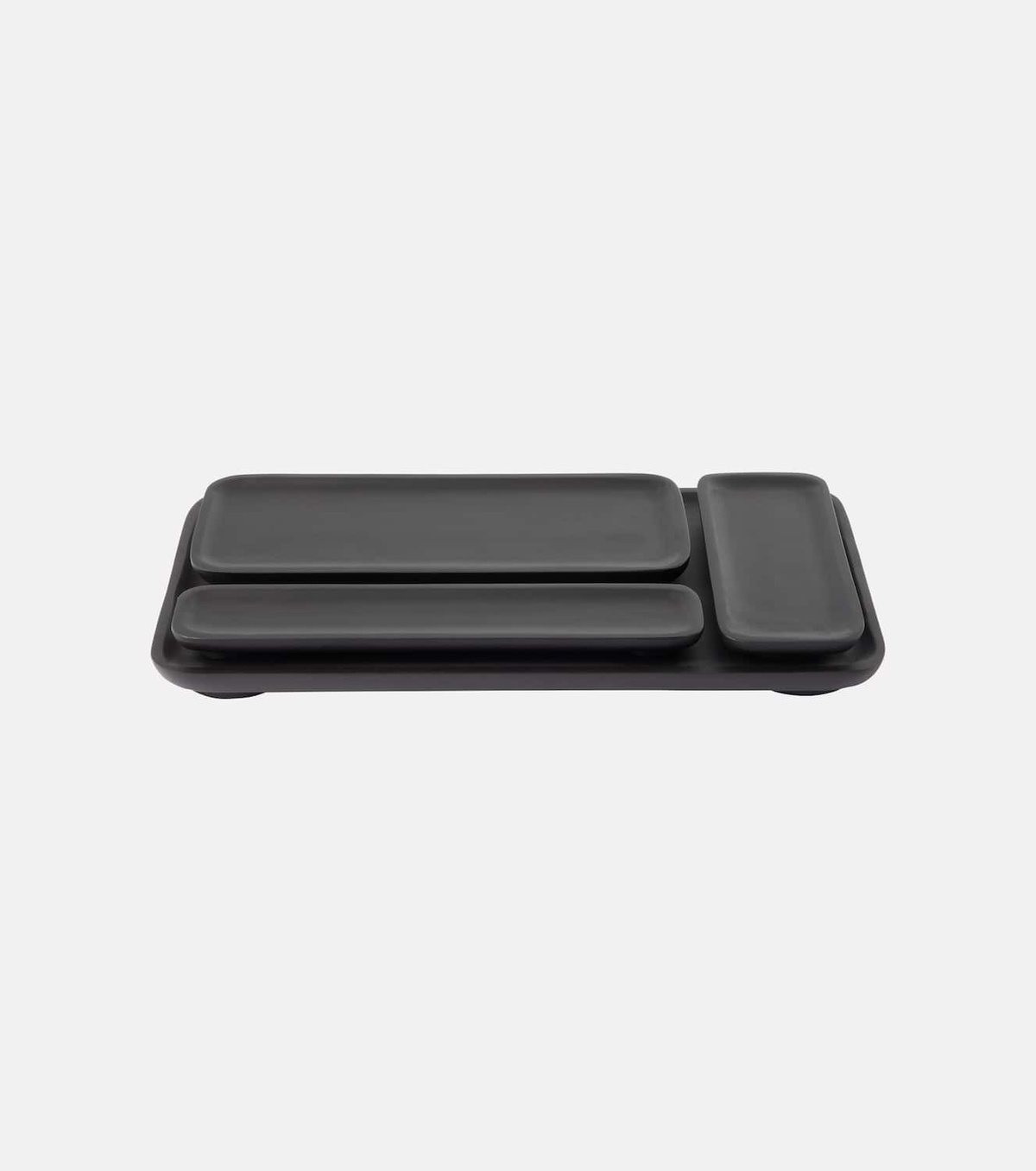 Polspotten Plankie acacia tray set