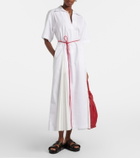 Plan C Cotton-blend shirt dress