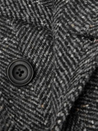Rubinacci - Double-Breasted Belted Virgin Wool and Cashmere-Blend Coat - Gray