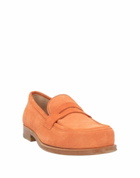 Sergio Rossi Womens Loafers in Orange