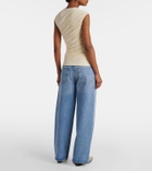 Agolde Ester ruched tank top