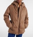 Max Mara The Cube Corona camel hair puffer jacket