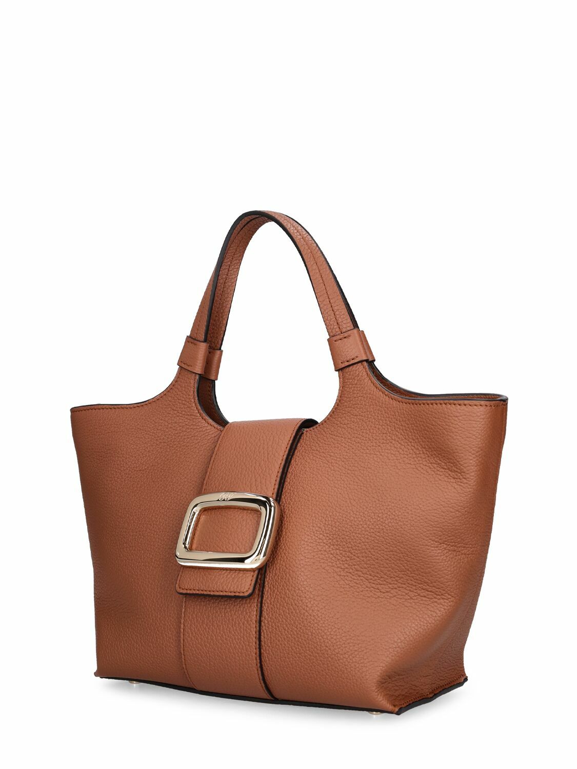 ROGER VIVIER - Mini Grand Vivier Choc Leather Bag