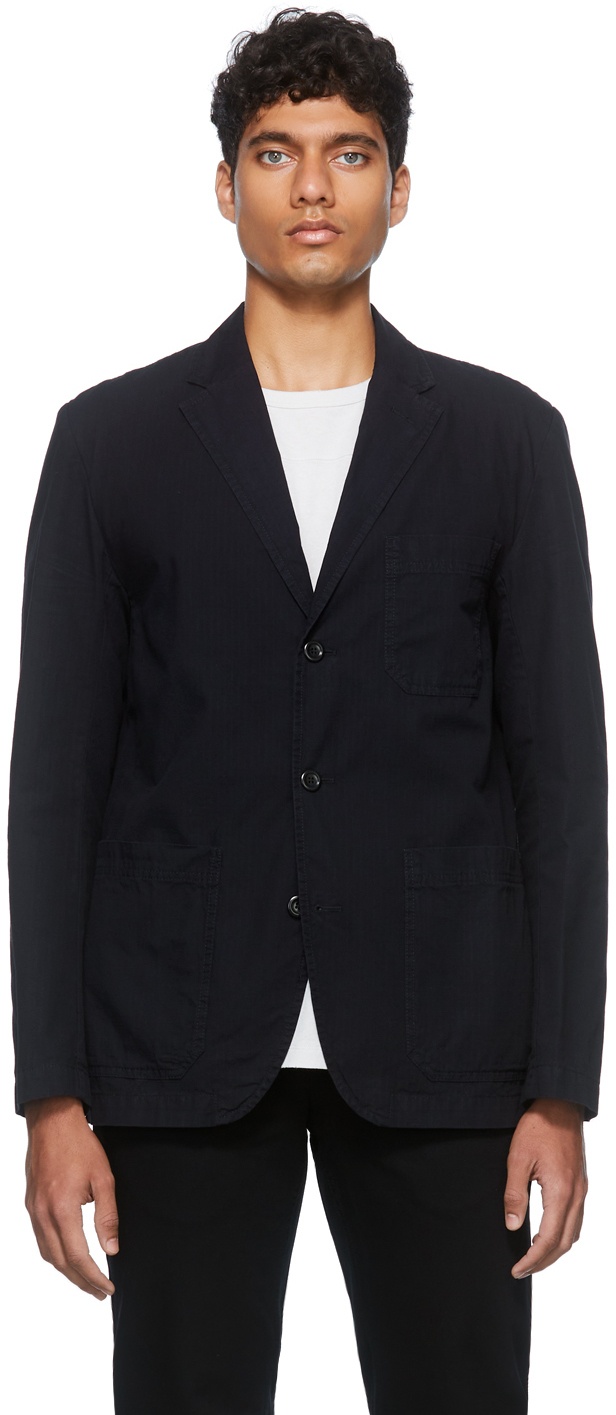 Norse Projects Navy Emil Staff Blazer Norse Projects