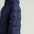 C.P. Company Men's Shield Hooded Down Jacket in Peacoat