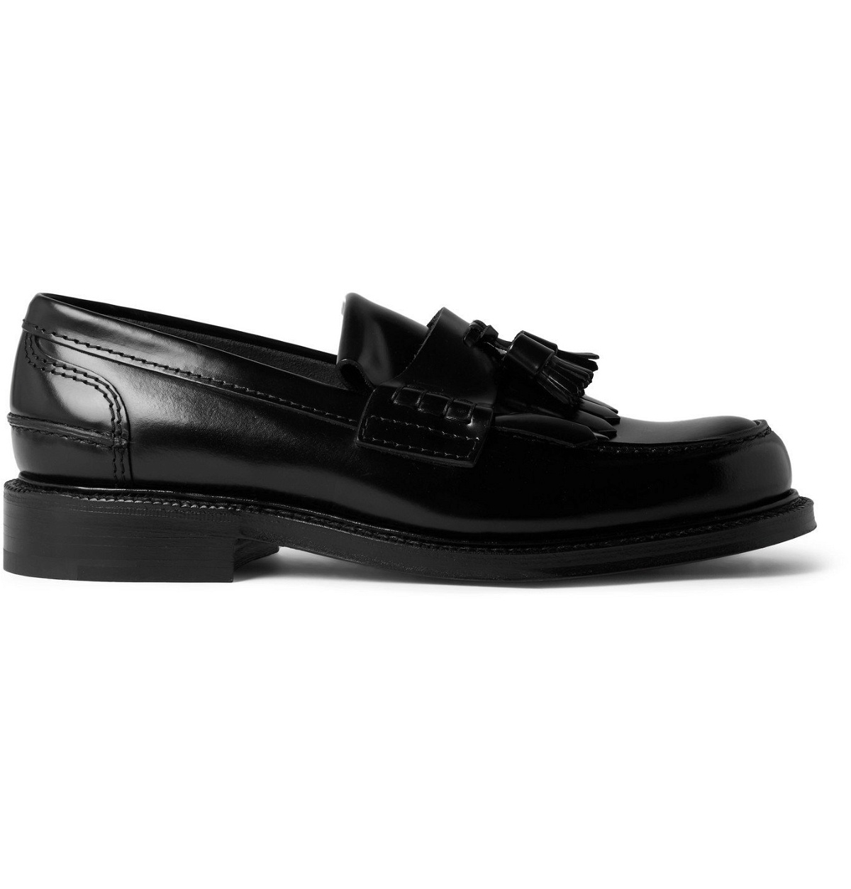 Church's - Tennant Bookbinder Fumè Leather Tasselled Loafers