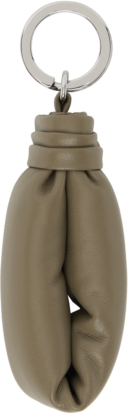 LEMAIRE Khaki Wadded Keychain Lemaire