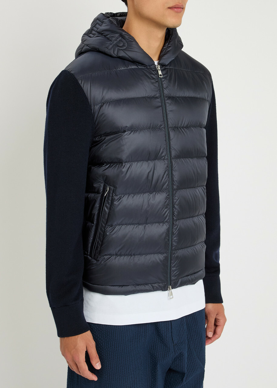 Moncler Bicolor Polyamide Shell Jacket main image 0