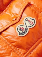 Moncler - Maya 70 Logo-Appliquéd Quilted Shell Hooded Down Jacket - Orange