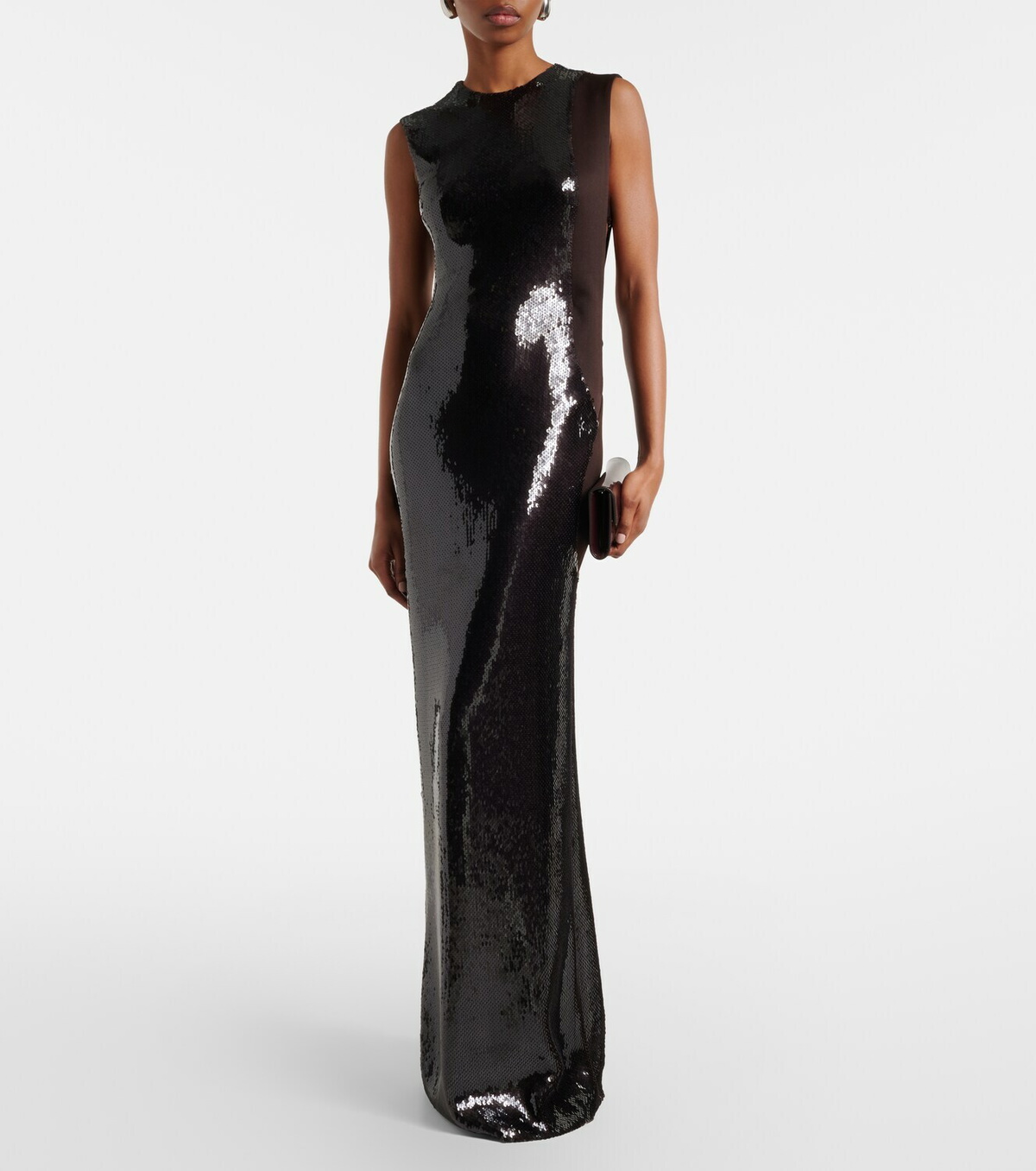Christopher Esber Sequined midi dress
