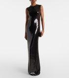 Christopher Esber Sequined midi dress