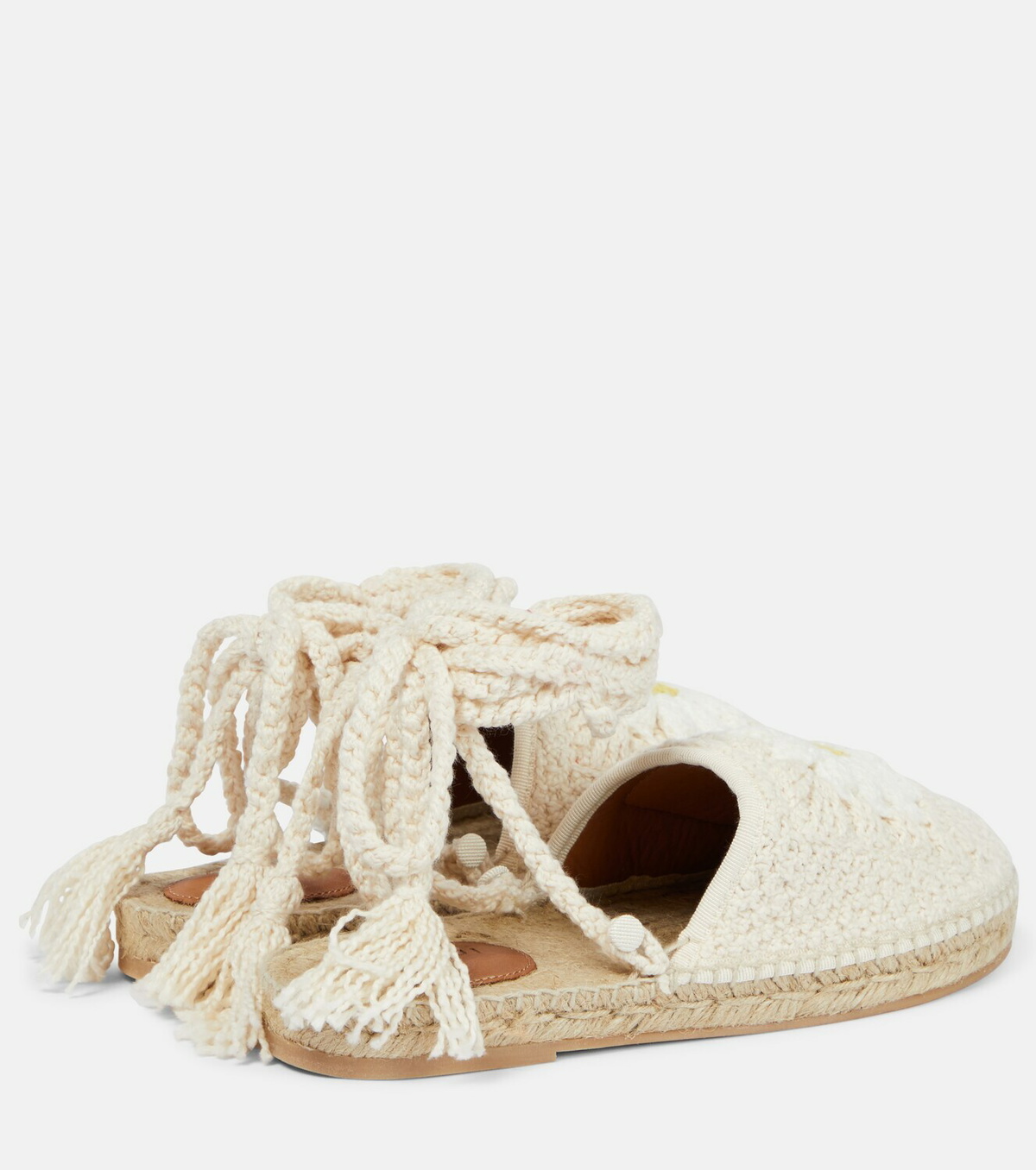 Alanui - Daisy crochet espadrilles Alanui