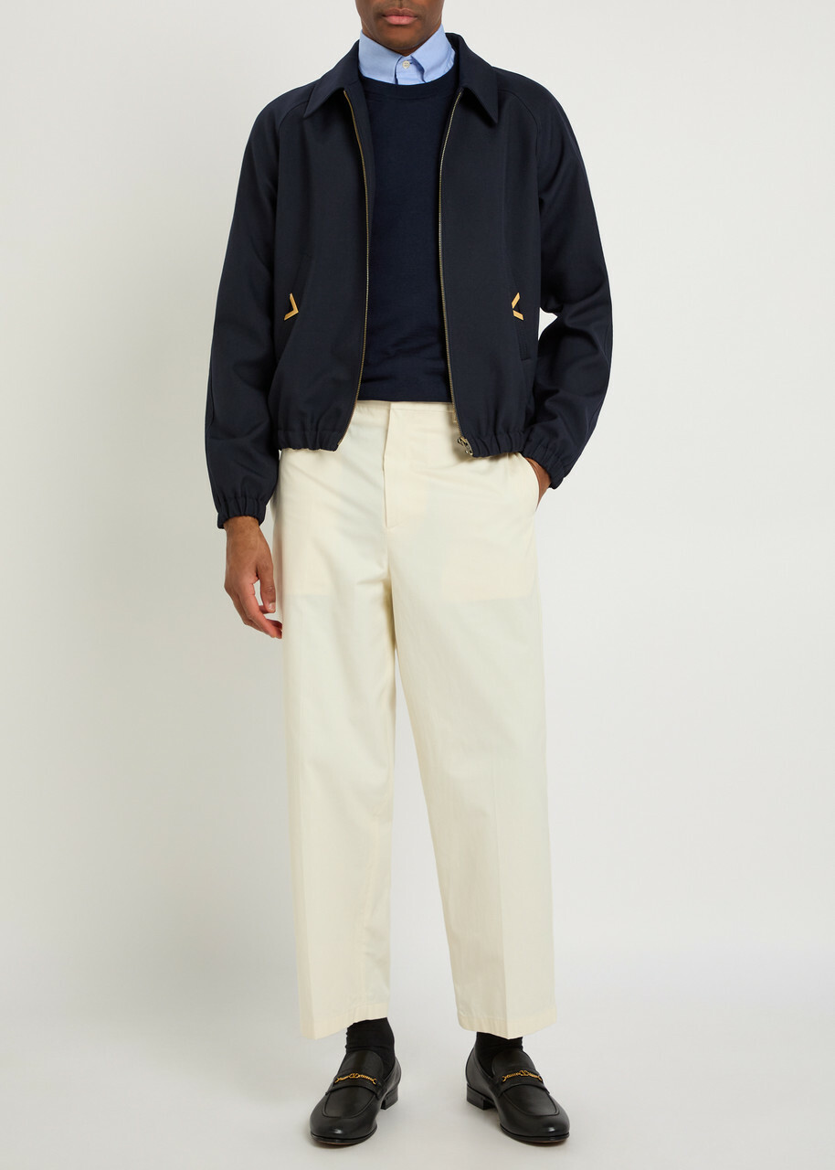 Valentino Garavani Wool Jumper Navy
