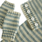 Peachy Den Women's Annie Scarf and Gloves in Stone/Multi 