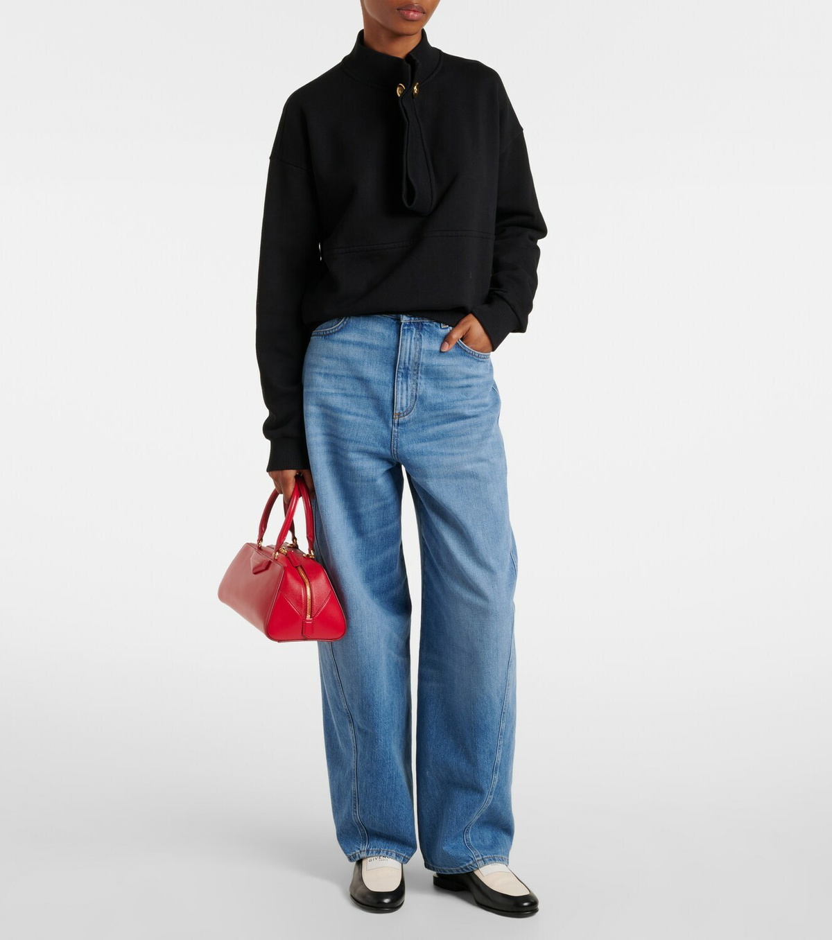 Givenchy Cotton fleece sweatshirt