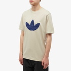 Adidas Men's APPLIQUE T-Shirt in Wonder Beige