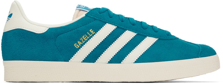 Photo: adidas Originals Blue Gazelle Sneakers