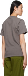 Gentle Fullness Gray Printed T-Shirt