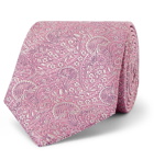 Turnbull & Asser - 8cm Silk-Jacquard Tie - Pink