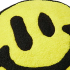 MARKET Men's Smiley Collage Chenille Pillow in Yellow