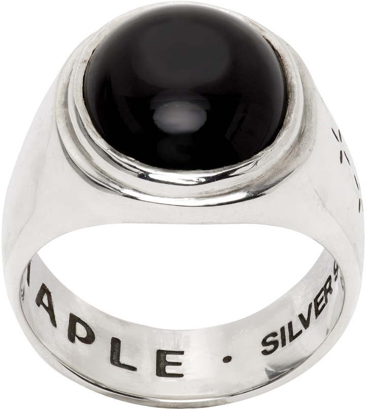 Photo: MAPLE Silver Onyx Tommy Ring