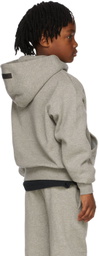 Essentials Kids Grey '1977' Hoodie