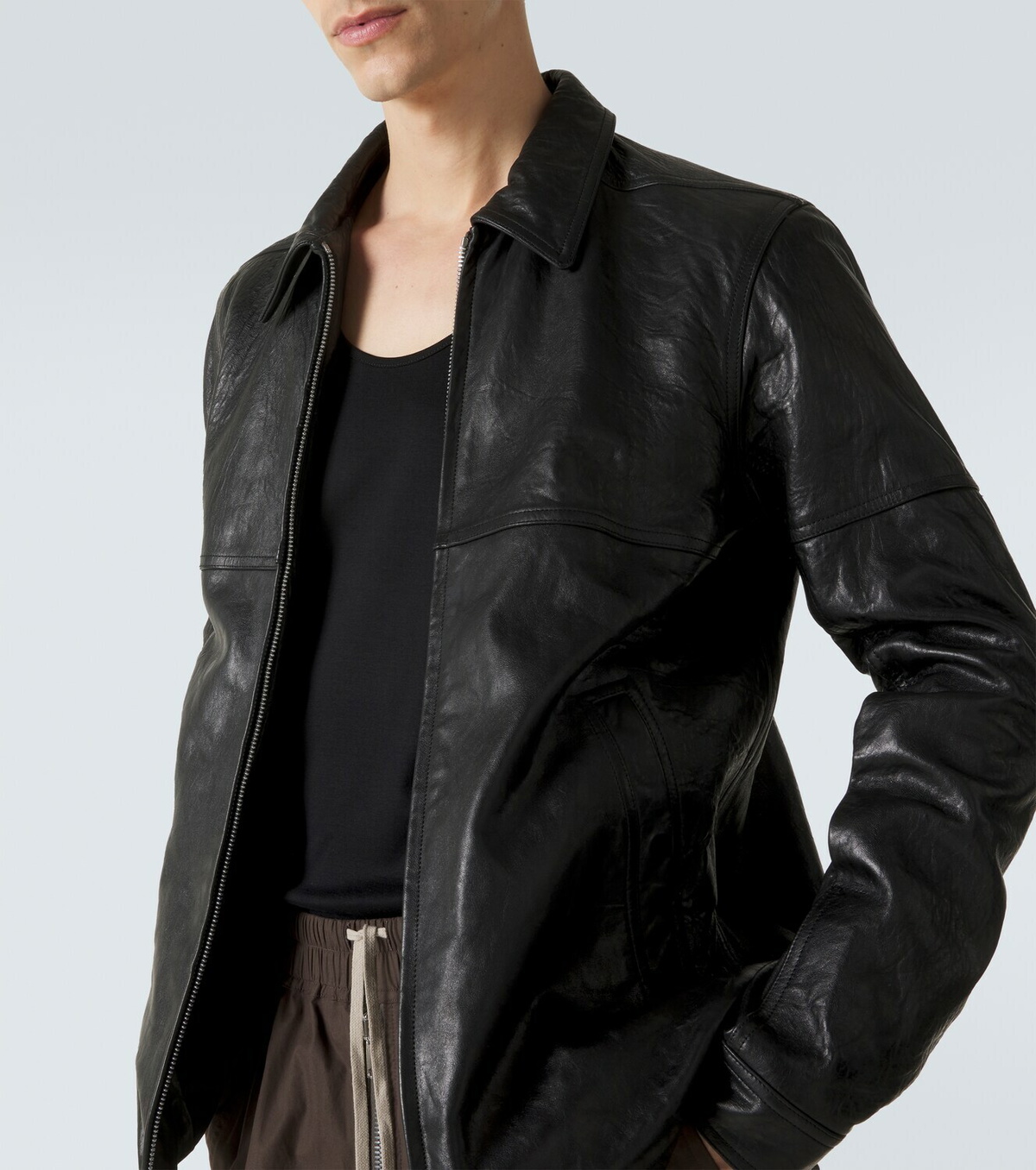 Rick Owens Brad leather jacket Rick Owens