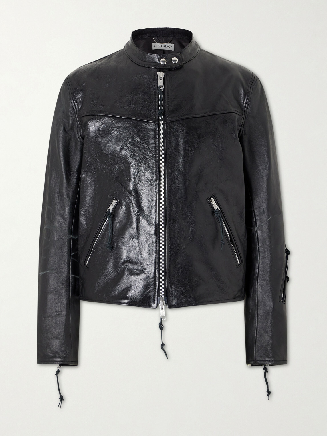 Our Legacy - Yurei Leather Jacket - Black Our Legacy