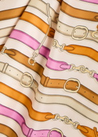 Coach Multi Belt Printed Silk Scarf - Multicoloured - One Size
