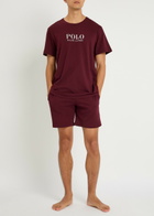 Polo Ralph Lauren Logo-print Cotton Pyjama T-shirt Red