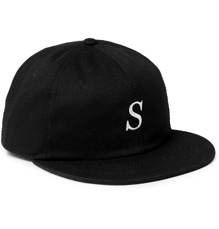Photo: Saturdays NYC - Logo-Embroidered Cotton-Twill Baseball Cap - Black