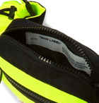 Off-White - Logo-Appliquéd Neon Shell Belt Bag - Yellow