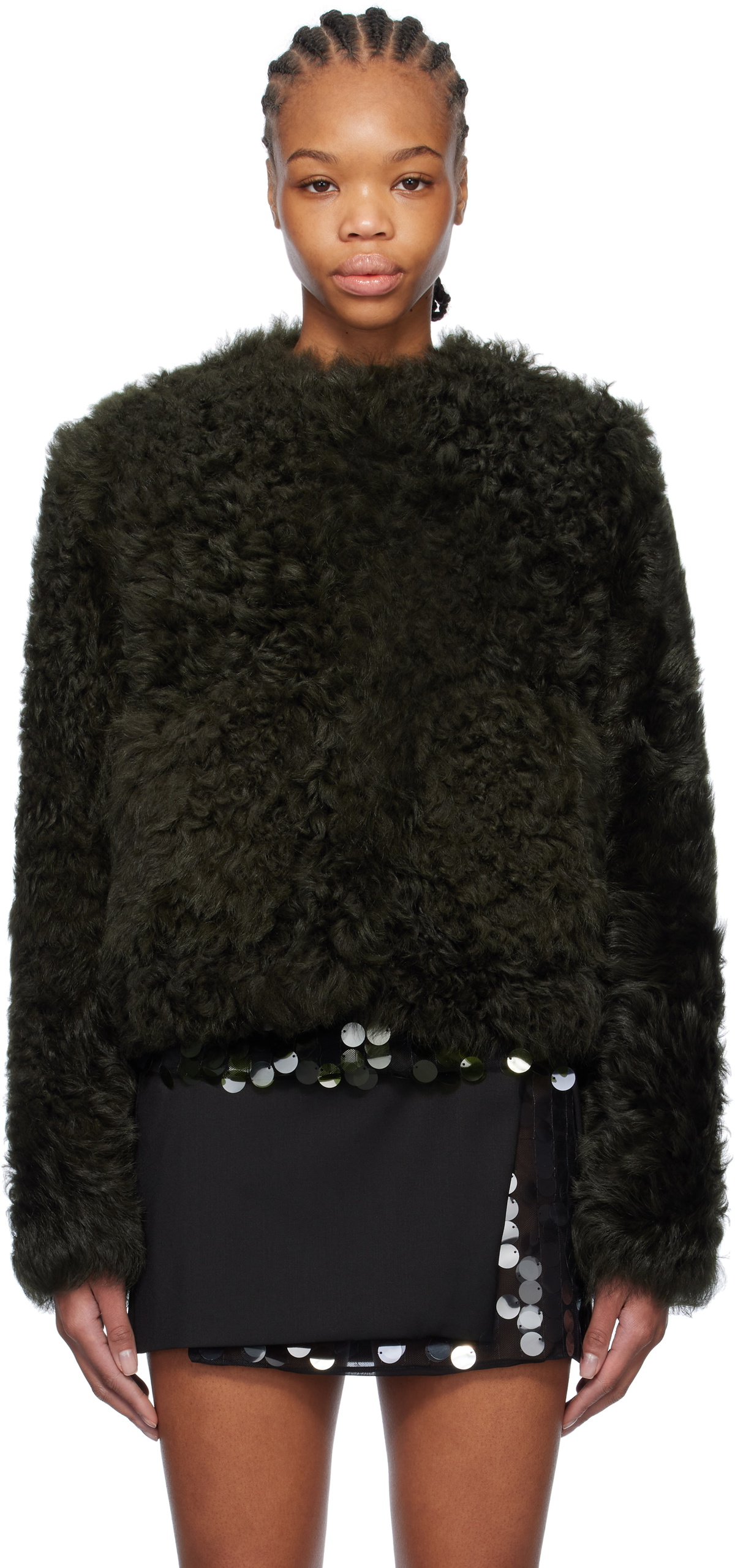 16Arlington Green Bia Shearling Jacket