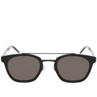 Saint Laurent Sunglasses Men's Saint Laurent SL 28 Metal Sunglasses in Black/Grey