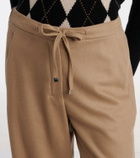 'S Max Mara Wool flannel sweatpants