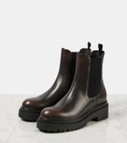 Prada Leather Chelsea boots