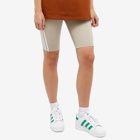 Adidas Women's High Waisted Short Tight in Wonder Beige