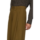 Dries Van Noten Brown Previs Trousers