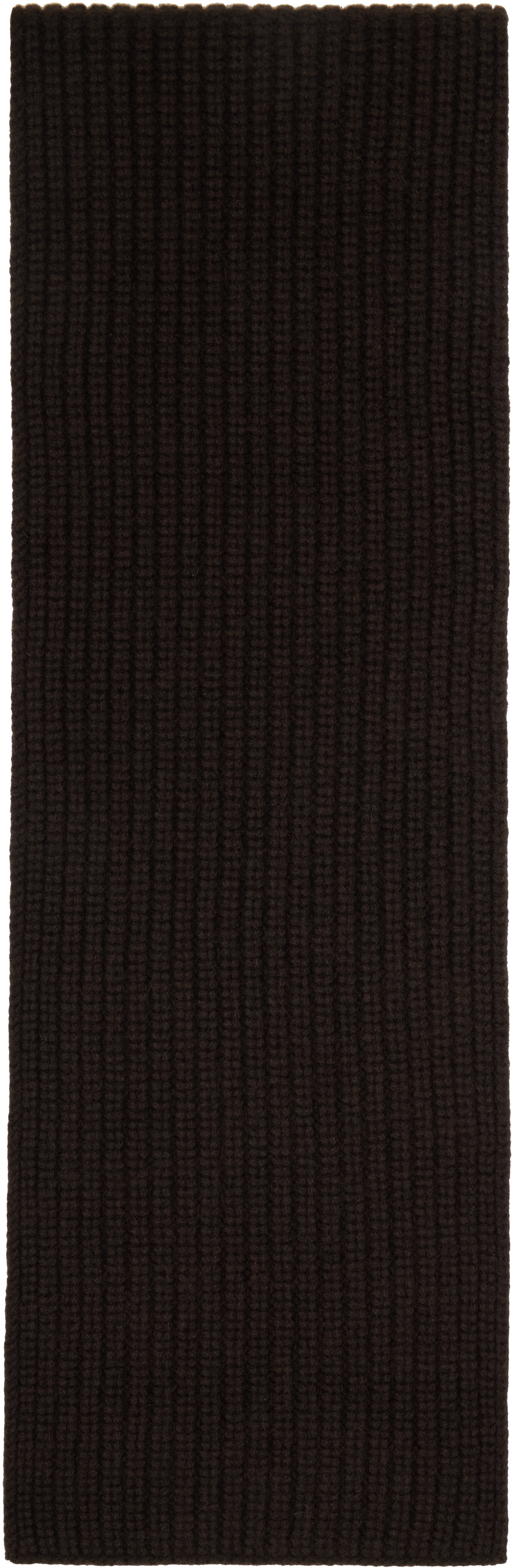 Maison Margiela Brown Cashmere Scarf