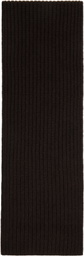 Maison Margiela Brown Cashmere Scarf