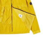 C.P. Company Men's Chrome-R Medium Jacket in Nugget Gold