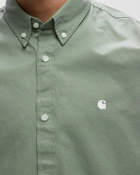 Carhartt Wip Madison Shirt Green - Mens - Longsleeves