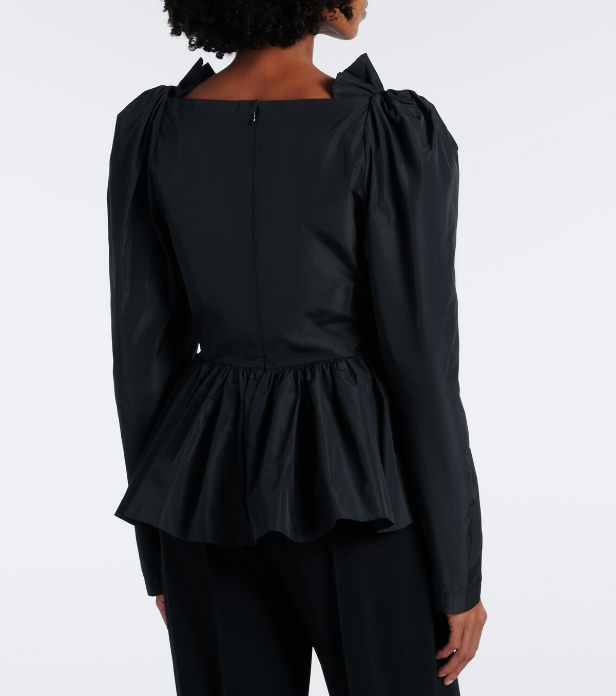 Stella McCartney Peplum taffeta top