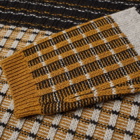 Folk Checked Fraction Crew Knit
