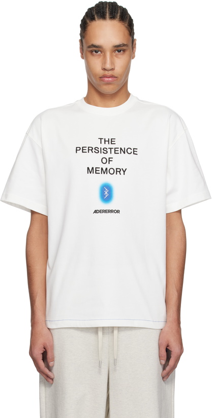 Photo: ADER error White Blue Net Product. 49 T-shirt