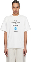 ADER error White Blue Net Product. 49 T-shirt