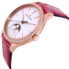 Jaeger LeCoultre Master Ultra Thin Automatic Moon Phase Diamond Ladies Watch Q1242501