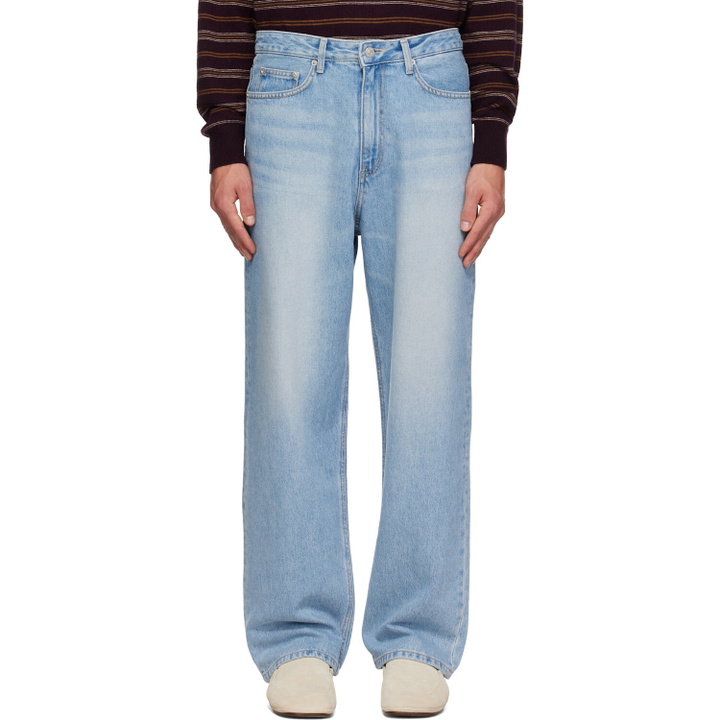 Photo: Dunst Blue Straight Regular Jeans